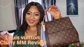 LOUIS VUITTON CLUNY MM REVIEWLUXURY HANDBAGLUXURY CORNER ❤️💚💙😍 [upl. by Afesoj]