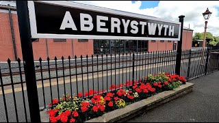 A Quick Trip to Aberystwyth Mainly Train Museum [upl. by Nnylhsa]