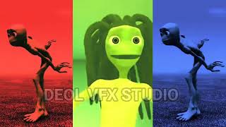 Red Alien Vs Yellow Alien Vs Blue Alien Funny Dance Video 2023 😂 [upl. by Teresita]