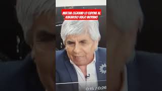 Mirtha Legrand lo expone al KAKAROLO HUGO MOYANO [upl. by Ahsatsana]