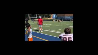 Gurley with the catch THEN Gurley with the TOUCHDOWN football akron 8thgrader beast [upl. by Maggs]