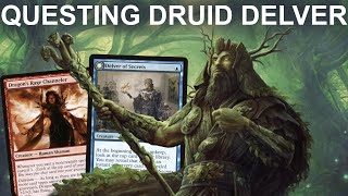 quotQUESTquotION EVERYTHING Legacy Questing Druid RUG Delver Temur Tempo Wilds of Eldraine MTG WOE RUG [upl. by Nimrak]