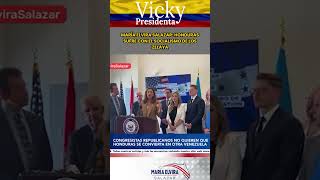 MARÍA ELVIRA SALAZAR HONDURAS SUFRE CON EL SOCIALISMO DE LOS ZELAYA [upl. by Hadeehsar96]