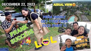 PART 1 PEÑA FAMILY IN CAMPUESTOHAN 2023  THE KURYENTE PRANK 😅 BY THE PINEAPPLE FAMILY [upl. by Yrok]