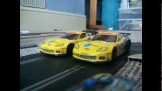 Scalextric Modification Modified vs Unmodified Chevrolet Corvette C6R Detailed [upl. by Switzer]