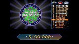 Who Wants to be a Super Millionaire Pilot Part 2 [upl. by Lon]