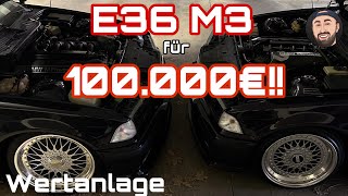 ❌ 100000 Euro für e36 M3 ❌  Classic Analystic Wertgutachten  Oldtimer Wertanlage [upl. by Airdnahs]