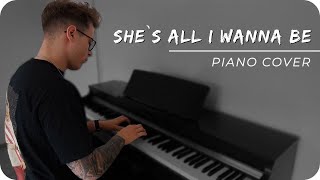 Tate McRae  She´s All I Wanna Be Piano Cover [upl. by Anileva]