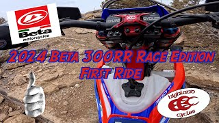 2024 Beta 300RR Race Edition First Ride  First Impressions about the new Beta 300RR Race Edition [upl. by Georgine]