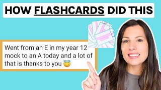 How to make and use flashcards to get an AA  how to use flashcards  Alevel biology flashcards [upl. by Ahsai307]