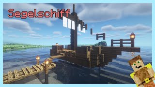 Schiff bauen  Minecraft 119 Segelschiff bauen [upl. by Boynton]