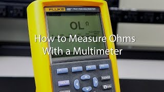 How to Measure Ohms with a Multimeter  Galco [upl. by Snowber]