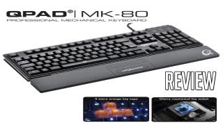 Review Clavier Mécanique Qpad Mk80 pro  K1ng0fNo0b  NoPadfr [upl. by Kyred105]