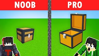 NOOB VS PRO CHEST HOUSE BUILD CHALLENGE  Minecraft OMOCITY Tagalog [upl. by Erving]