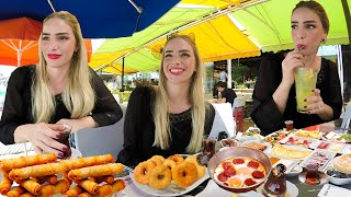 KAHVALTI MUKBANG  ESNAF MI MEMUR MU  Mukbang Türkçe [upl. by Popele]