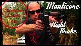 Manticore Arms M92 amp M85 PAP NightBrake Review HD [upl. by Yrojram837]