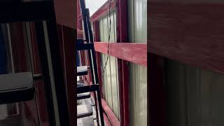 Metal Wall Cladding Installation part 1 j4vlogs shortvideo [upl. by Narej]