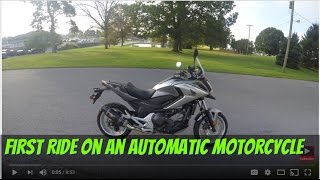 2016 Honda NC700X Automatic first test drivesrkcyclescom [upl. by Germaine273]