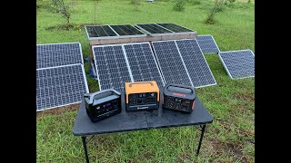 Harbor freight 100watt solar panelsare they any good🤔⛅️ 🌧 [upl. by Youngman332]