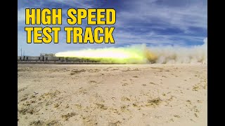 HighSpeed Test Track  Holloman AFB new Mexico  Rocket Sled [upl. by Naot264]