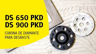 Platos lijadores diamantados  DS 650 PKD  DS 900 PKD  Klingspor ES [upl. by Obeded]