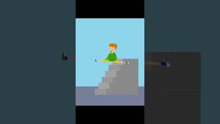 Stairs pt 2 goanimate vyond funny fyp viral trending memes humor hilarious comedy [upl. by Tabby44]