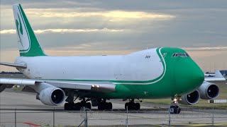 4K Stunning CARGO Plane Spotting at Liege Airport  B747F B777F An12 MD11F B737F [upl. by Fillbert]