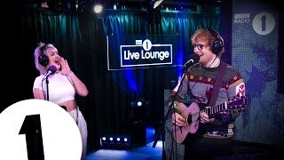 Ed Sheeran amp AnneMarie  Fairytale Of New York in the Live Lounge [upl. by Eixela553]