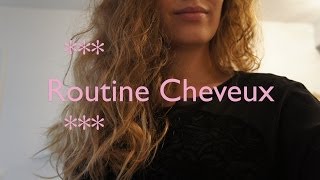 Ma Routine cheveux du dimanche matin cheveux bouclés au diffuseur [upl. by Atinod588]