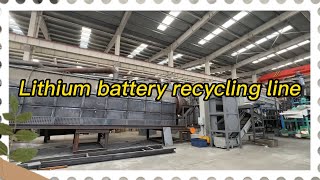 quotRevolutionizing Battery Recycling Introducing the Lithium Battery Recycling Linequot [upl. by Kuhlman228]