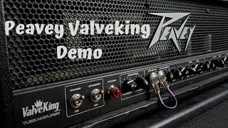 Peavey Valveking VK100 100W Tube Amplifier Demo [upl. by Suiremed]