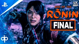 RISE OF THE RONIN Final en Español PS5  Final Bueno [upl. by Akehsyt]