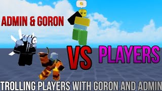 trolling players with admin telescope amp Gordon freeman  super box siege defense Roblox sbsd roblox [upl. by Aihsiyt]