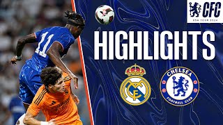 Real Madrid 21 Chelsea  HIGHLIGHTS  Chelsea FC USA Tour 2024 [upl. by Ttenneb]