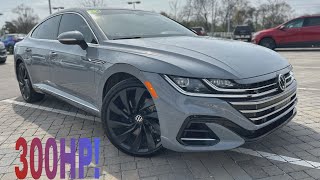 2022 Volkswagen Arteon SEL RLine 20T POV Test Drive amp Review [upl. by Nallek]