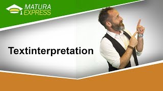 Textinterpretation  Aufgabe und Operatoren [upl. by Bumgardner]