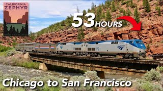 Amtrak California Zephyr  the most SCENIC ride in the USA [upl. by Furnary]