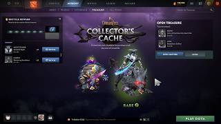 Dota 2  Opening 15 Crownfall 2024 Collectors Cache [upl. by Sonafets311]