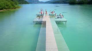 1 min video  Fuschlsee Lake Austria [upl. by Eidnalem]