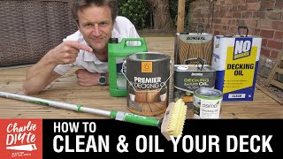 How to Clean amp Oil your Deck [upl. by Decamp644]