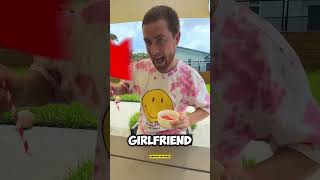 Girlfriend vs Boyfriend Bubble Battle The Twist Ending Will Shock You shorts [upl. by Ayhdnas]