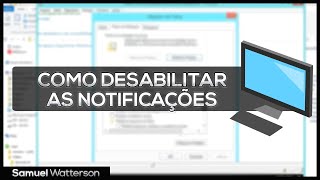 Como DESABILITAR AS NOTIFICAÇÕES do WINDOWS 10 [upl. by Yerdna]