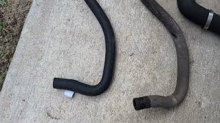 Episode 186  Radiator Hose Replacement 2001 Ford F250 54L [upl. by Sheena]