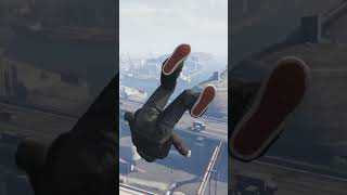 GTA physics In a nutshell ☠️🤣gtaonline gta5online youtubeshorts shorts short gta funny wtf [upl. by Neelat]