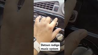 Car Datsun redi go ka music system ytshorts viralvideo [upl. by Eillib]