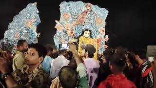 Ayodhya Faizabad Durga Puja Mahotsav2024 Mata Ka Visarjan Yatra [upl. by Edrei]