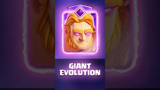 Giant Evo👊🏼🔥 clashroyale [upl. by Dasa]