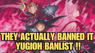 Yugioh Sept 2nd 2024 BANLIST UPDATE  THEY KILLED THE TIER 0 [upl. by Esile640]