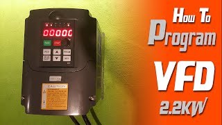 How to program Huanyang VFD 22KW [upl. by Burdelle]