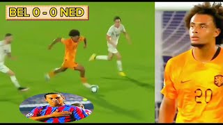 Joshua Zirkzee Skills Remind Ronaldinho [upl. by Cusick]